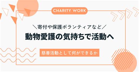 慈善活動 読み方|チャリティー活動.